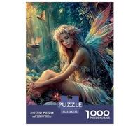 Princesa de Hadas Puzzle 1000 Piezas Entretenimiento Creativo Regalo Diversión Decoración del Rompecabezas Juguetes Desafiantes Adultos Y Niños A Partir De 12 Años 52x38cm/1000pcs