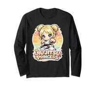 Princesa del Jiu-Jitsu: Chica Kawaii Practicando Grappling Y Manga Larga