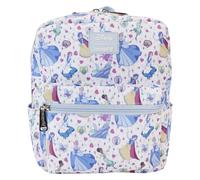 Princesa Disney Manga Estilo All Over Estampado Nylon Cuadrado Mini Mochila