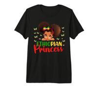Princesa etíope Etiopía para niñas Negras Camiseta Premium