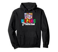 Princesa Hispana Mexicana Hispana Sudadera con Capucha