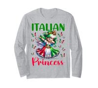 Princesa Italiana Chica Dab Vestido Bandera Cultura Niños Manga Larga
