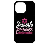 Princesa judía Puedes adorarme Judío Divertido Hanukkah Girls Carcasa para iPhone 14 Pro MAX
