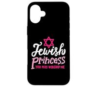 Princesa judía Puedes adorarme Judío Divertido Hanukkah Girls Carcasa para iPhone 16 Plus
