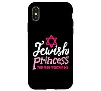 Princesa judía Puedes adorarme Judío Divertido Hanukkah Girls Carcasa para iPhone X/XS