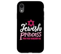 Princesa judía Puedes adorarme Judío Divertido Hanukkah Girls Carcasa para iPhone XR