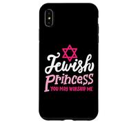 Princesa judía Puedes adorarme Judío Divertido Hanukkah Girls Carcasa para iPhone XS MAX