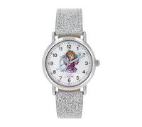 Princesa Lillifee - Niña Cuarzo Reloj de Pulsera - Caja de aleación en Plateado - Correa de Piel sintética - Resistente al Agua 3 Bar - Diseño de Unicornio