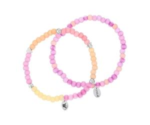 PRINCESA LILLIFEE - Pulsera para Niña en Acero inoxidable - Plateado - Colgante