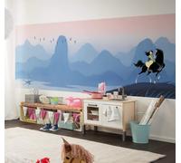 Komar Disney IADX6-035 - Papel pintado fotográfico (fieltro, 300 x 280 cm), diseño de Mickey Meets the Mountain