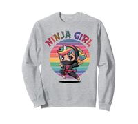 Princesa NINJA GIRL Unicornio Espía Chica Mágica Me Gusta Guardería Sudadera