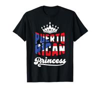 Princesa puertorriqueña herencia hispana bórica chicas de Camiseta