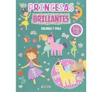 Princesas brillantes (Pegatinas plateadas)