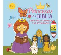 Princesas de la Biblia Libro para Colorear y de Actividades
