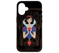 Princesas Disney Blancanieves estilo Art Deco Carcasa para iPhone 16