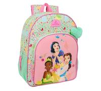 PRINCESAS DISNEY BLOOM - Mochila Escolar Niño, Mochila Niño, Mochila Infantil, Adaptable a Carro, Ideal para Niños en Edad Escolar, Cómoda y Versátil, Calidad y Resistencia, 33x14x42 cm