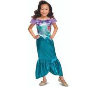 Disney Sirenita Traje Autorizado Disfraz Ariel Oficial