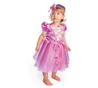 Princesas Disney - Disfraz Rapunzel lujo talla, 12-18 meses, color rosa (Travis Designs DCPRRAP012)