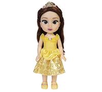 Princesas Disney - Mi Amiga Bella Grande para Niñas - Muñeca de 38 cm de Altura Que Incluye Vestido, Zapatos y Tiara Extraíbles - Muñeca con Preciosos Detalles para niñas con 3 años +