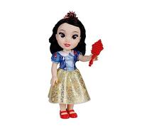 Princesas Disney - Mi Amiga Blancanieves Grande para Niñas - Muñeca de 38 cm de Altura Que Incluye Vestido, Zapatos y Tiara Extraíbles - Muñeca con Preciosos Detalles para niñas con 3 años +