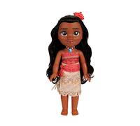 Princesas Disney - Mi Amiga Vaiana Grande para Niñas - Muñeca de 38 cm de Altura Que Incluye Vestido, Zapatos y Tiara Extraíbles - Muñeca con Preciosos Detalles para niñas con 3 años +
