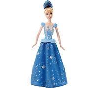 Princesas Disney - Muñeca Cenicienta con Falda giratoria, 33 cm (Mattel CHG56)