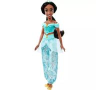 Mattel Disney Princess Jasmine Muñeca de Moda Look Clásico | Moda brillante con pantalones, tiara y zapatos extraíbles, articulada y coleccionable, inspirada en Disney Aladdin, HLW12