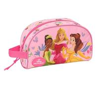 Princesas Disney - Neceser Grande Niño, Neceser Infantil, Adaptable a Carro, Ideal para Niños de 5 a 14 Años, Cómodo y Versátil, Calidad y Resistencia, 26x16x9 cm