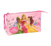 Safta Portatodo Escolar PRINCESAS DISNEY Happy Triple Acordeón 22x3x12 cm