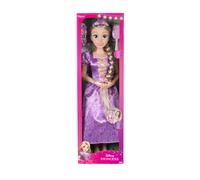 Princesas Disney - Tu Amiga de Juego Rapunzel de 80 cm - Se Incluye mas de 10 Accesorios - Muñeca Articulable - Muñeca para niñas 3 Años +