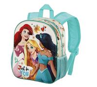 Princesas Disney You-Mochila 3D Pequeña, Blanco