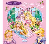 Princesas (Libro puzle de 12 piezas)