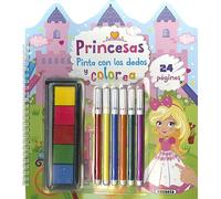 Princesas (Pinta con los dedos)