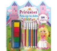 Princesas (pinta Con Los Dedos Y Colorea)