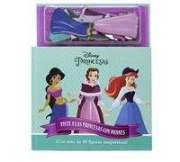 Princesas. Viste a las princesas con imanes: Libro magnético (Disney. Princesas)