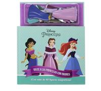 Princesas (Disney) – Viste a las princesas con imanes – Libro magnético – Planet A