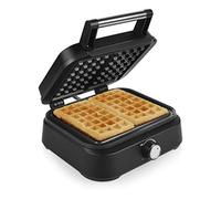 Princess 01.132398.01.001 - Gofrera belga, Termostato regulable, Gran potencia de 1500 W, color negro mate