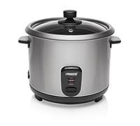 Princess 01.271950.01.001 Arrocera con recubrimiento interior antiadherente, Color Acero Inoxidable, 1.8 l