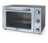 Princess 112754 Horno de Convección, 45 litros, funciones de convección, descongelación y asado, asador incluido, temporizador de 60 min, bandeja para migas extraíble, 90-230 ⁰C, 1800 W
