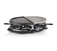Princess 162710 Raclette Oval Stone & Grill 8 personas