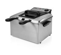 Princess 185000 - Freidora Semiprofesional 5L 3270W 3 Cestas Inox
