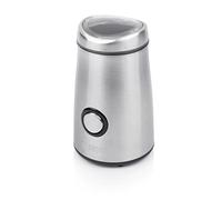 Princess 242196 Molinillo elétrico de café, nueces, hierbas o especias, 50 gramos de capacidad, carcasa de acero inoxidable, 150 W, Plata (01.242196.01.001)