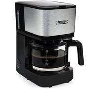 Princess 246030 Cafetera con filtro permanente y jarra de cristal para 8 tazas