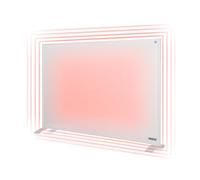 Princess 348054 Panel Calefactor por infrarrojos Smart, App gratuita, Programable con termostato integrado, Placa de cristal de carbono, 540 W