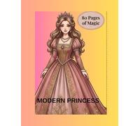 PRINCESS: Aesthetic Coloring Book for Teens and Tweens, 80 Pages of Magic