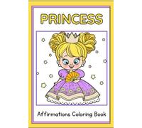 Princess Affirmation colouring book