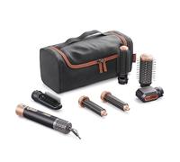 Princess Airstyler Plus, Herramienta de Peinado 6 en 1 con Motor DC, 3 Niveles de Calor, 2 Velocidades, Indicador LED, 6 Accesorios, Guante y Bolsa, 1000 W, 529215