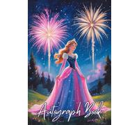 Princess Autograph Book for Girls: Portable Notepad for Signatures and Photos/Pictures of Characters at Theme Parks and on Cruise Vacations. Blank 6 x 9 Pad for Kids Vacation.