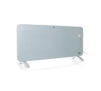 Princess Calefactor de Panel de Cristal Smart, 2000 W, para 25 m² | Control por voz y app, Temporizador 1-24 h, Termostato regulable, Bloqueo infantil, Soporte mural, 01.348201.01.001