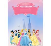 Princess Castle Notebook - College Ruled - for School, College and University - Cute Girls’ Writing Journal - 8.5x11 - 120 Pages